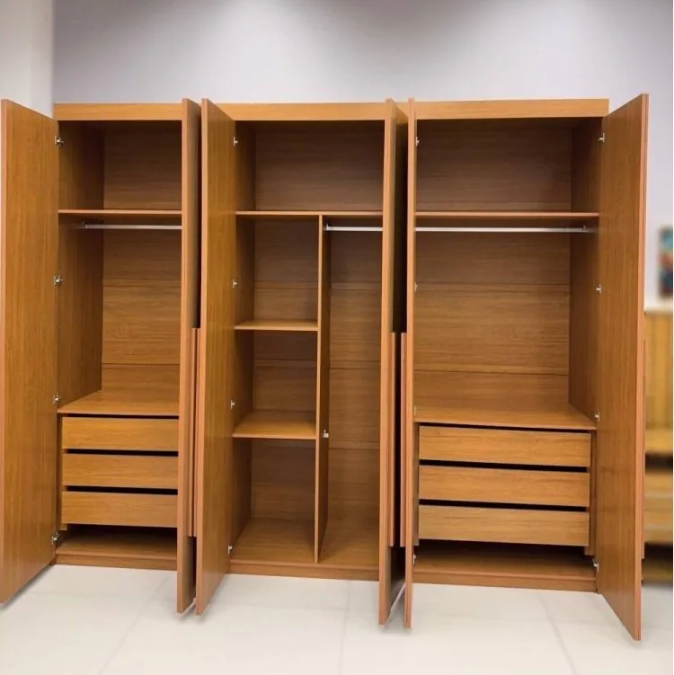 Guarda-Roupa 6 Portas Lucca Premium 2,73 m Naturale – RUFATO