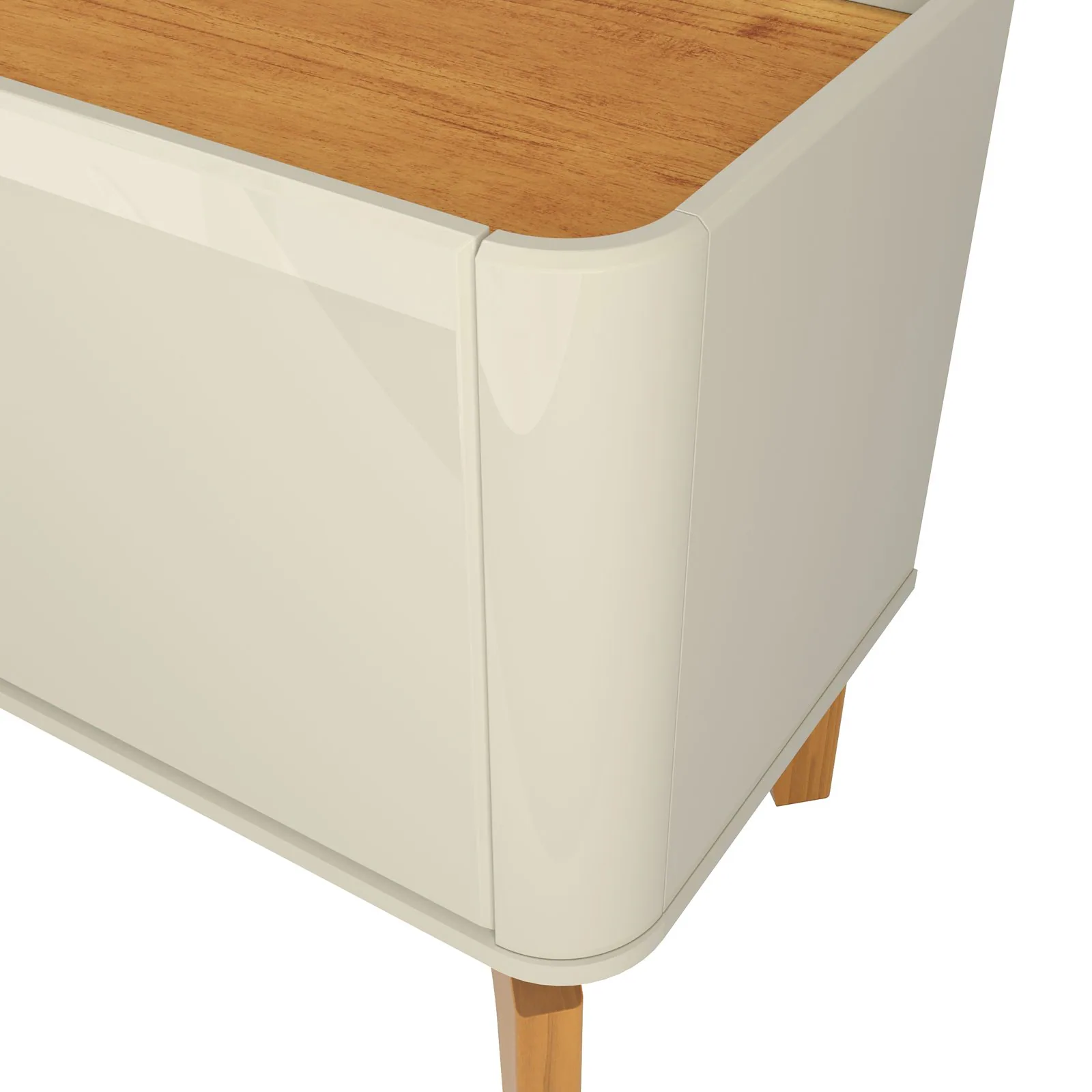 Rack até 75″ Flip 2.2 Cinamono/Off White – PATRIMAR