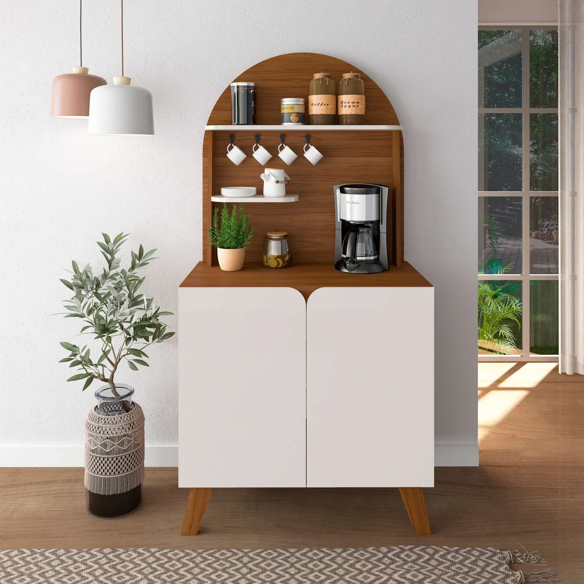 Cantinho do Café Viena Cedro/Off White – ARTELY