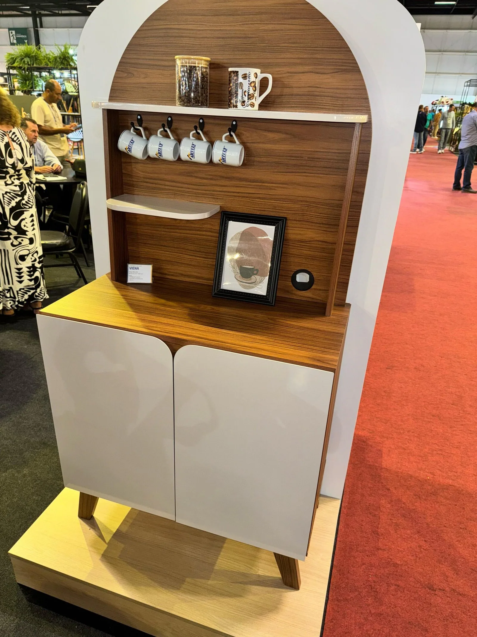 Cantinho do Café Viena Cedro/Off White – ARTELY