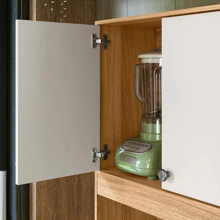 Kit Cozinha Erva Doce 90 Freijó/Off White Cristal – NICIOLI
