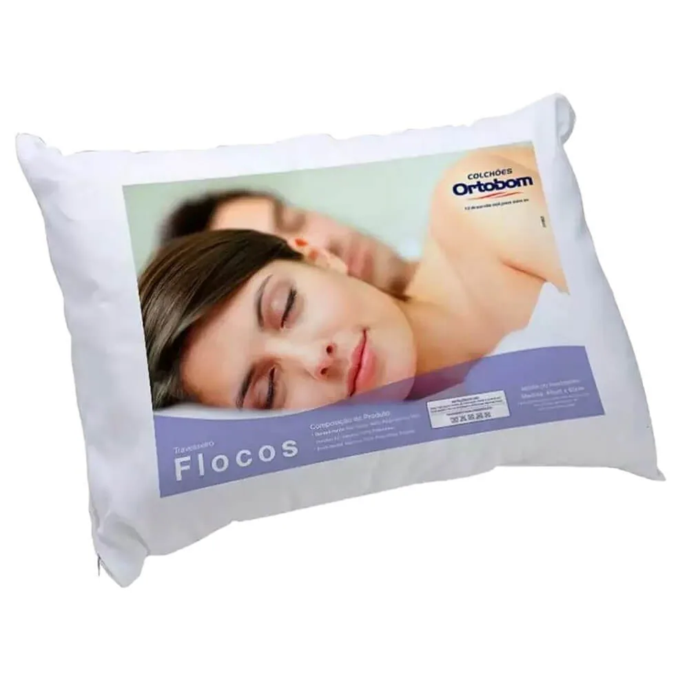 Travesseiro Flocos Conforto C15 – ORTOBOM