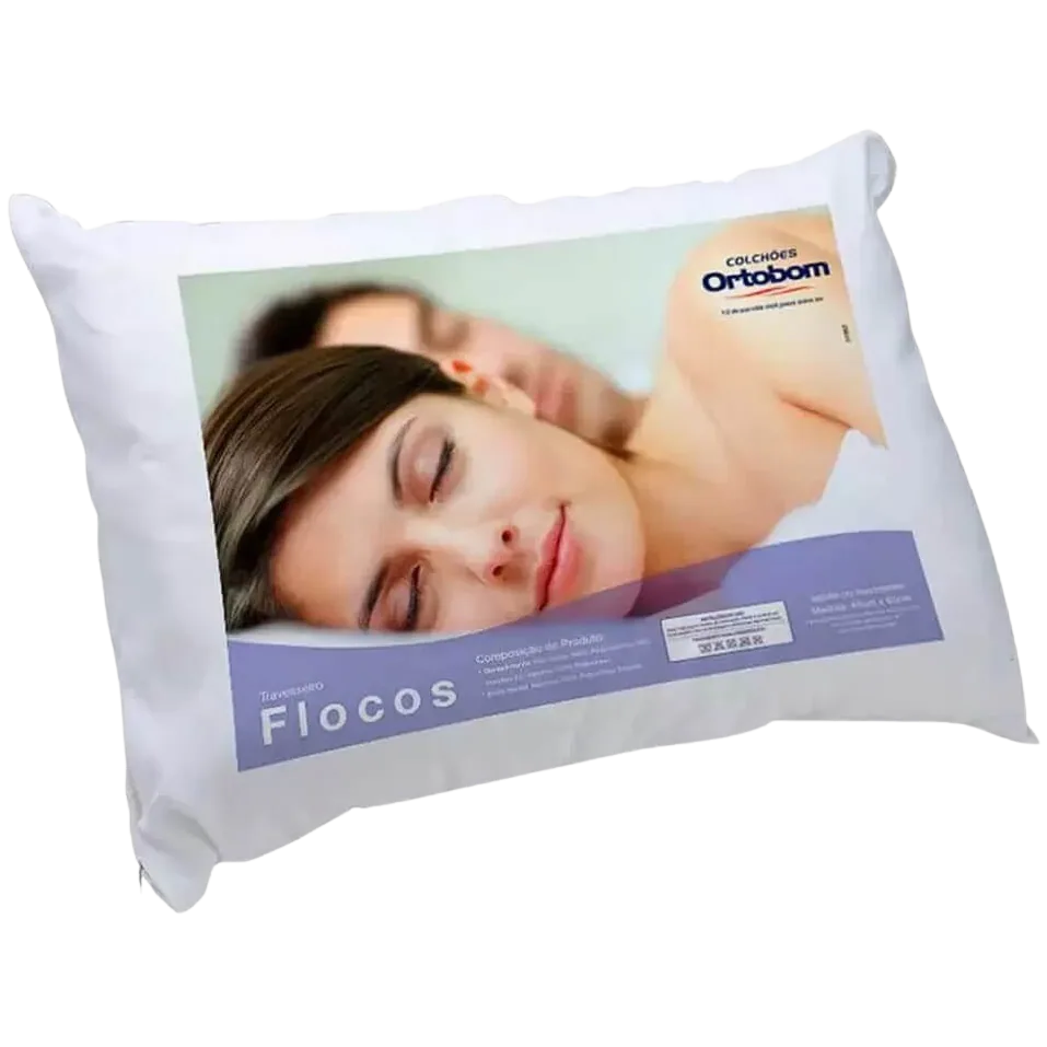 Travesseiro Flocos Conforto C15 – ORTOBOM