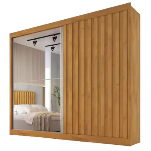 Guarda-Roupa 2 Portas Atlanta 2,06 m Peroba – MÓVEIS EUROPA