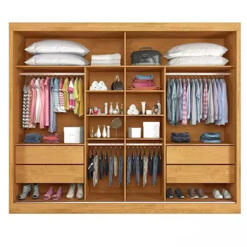 Guarda-Roupa 2 Portas Atlanta 2,06 m Peroba – MÓVEIS EUROPA