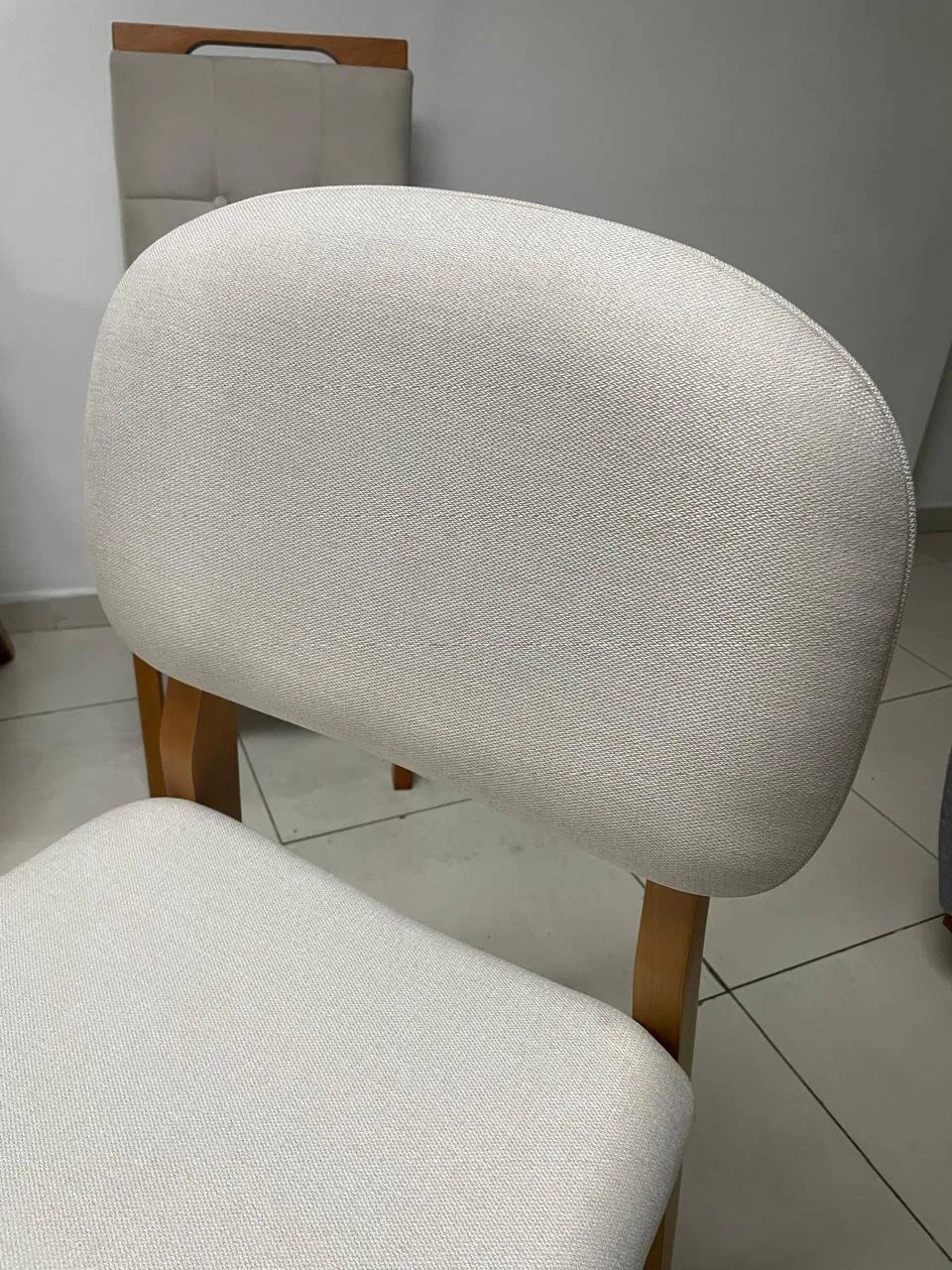 Kit 2 Cadeiras Gaya Mel/Linho Bege 01 – J SILVA MÓVEIS