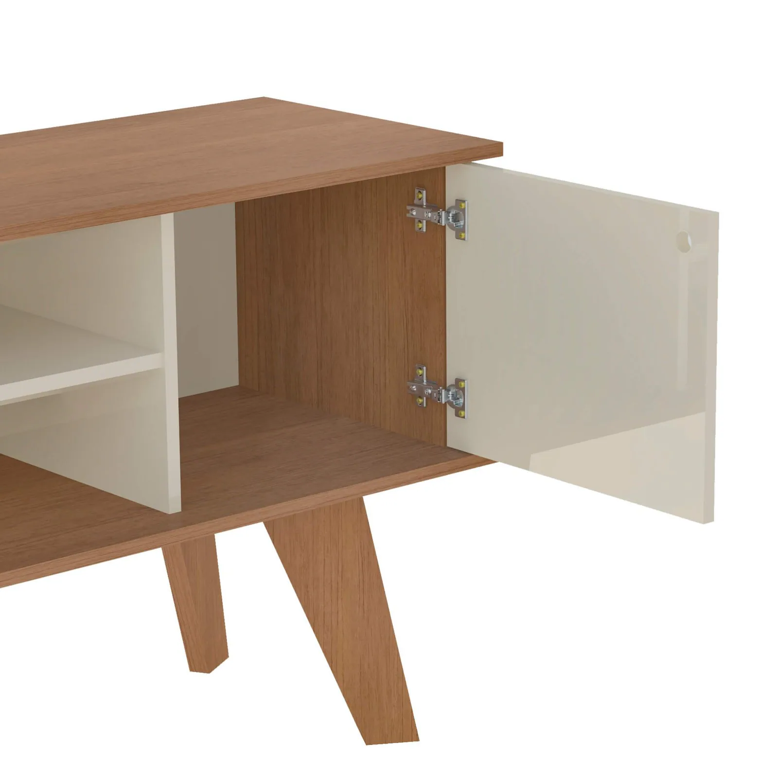 Rack até 50″ Frank Cinamomo/Off White – ARTELY
