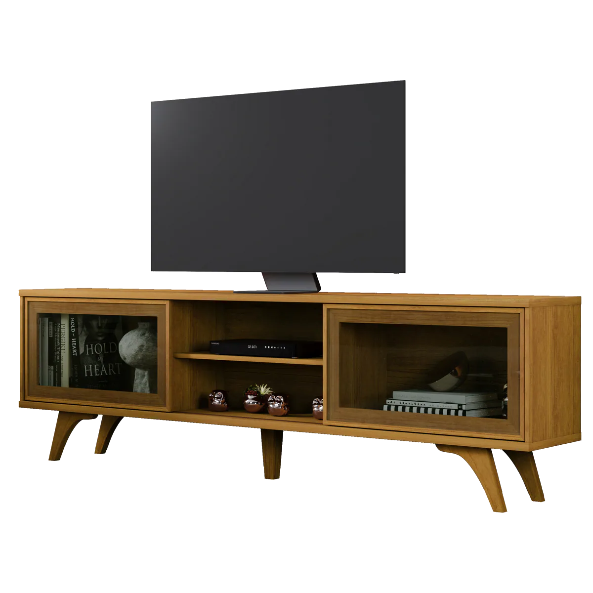Rack até 75″ Vitrum Naturale – MAVAULAR