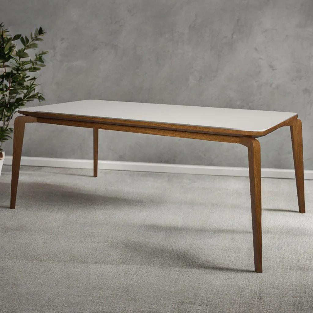 Mesa Veneza 120 Cinamomo/Off White – MINASPLAC