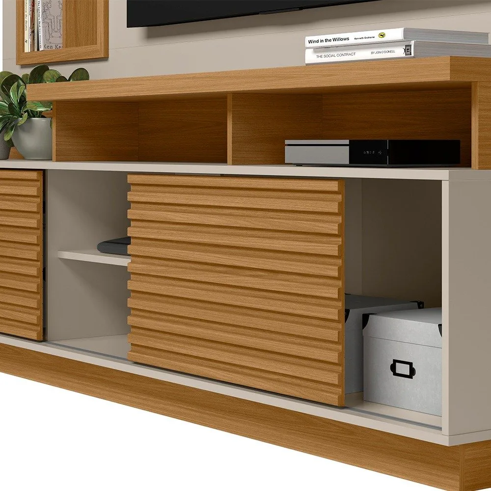 Home até 60″ Eldorado 2.0 Nature/Off White – LINEA BRASIL