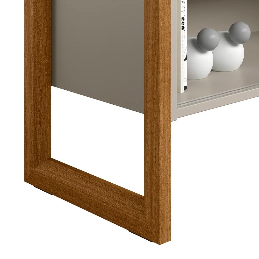 Rack até 55″ Gold Nature/Off White – LINEA BRASIL