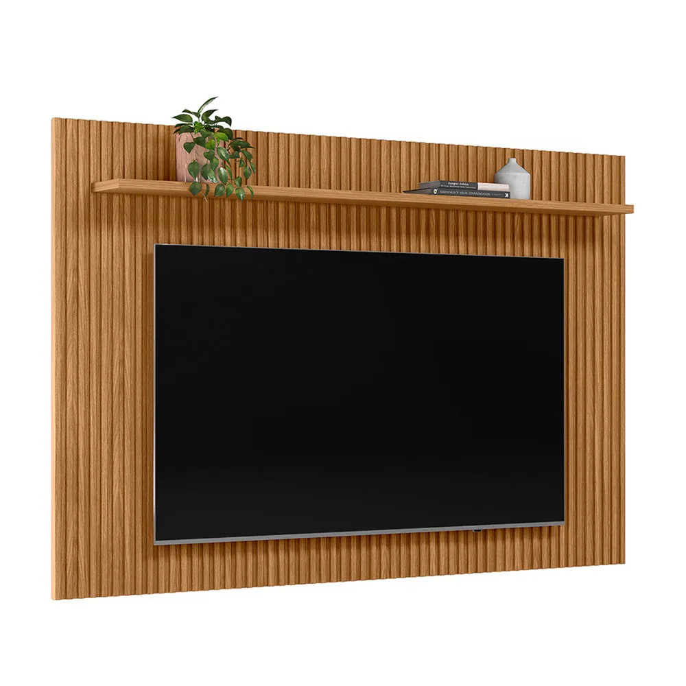 Painel até 75″ Gênova 2.0 Nature Fosco – LINEA BRASIL