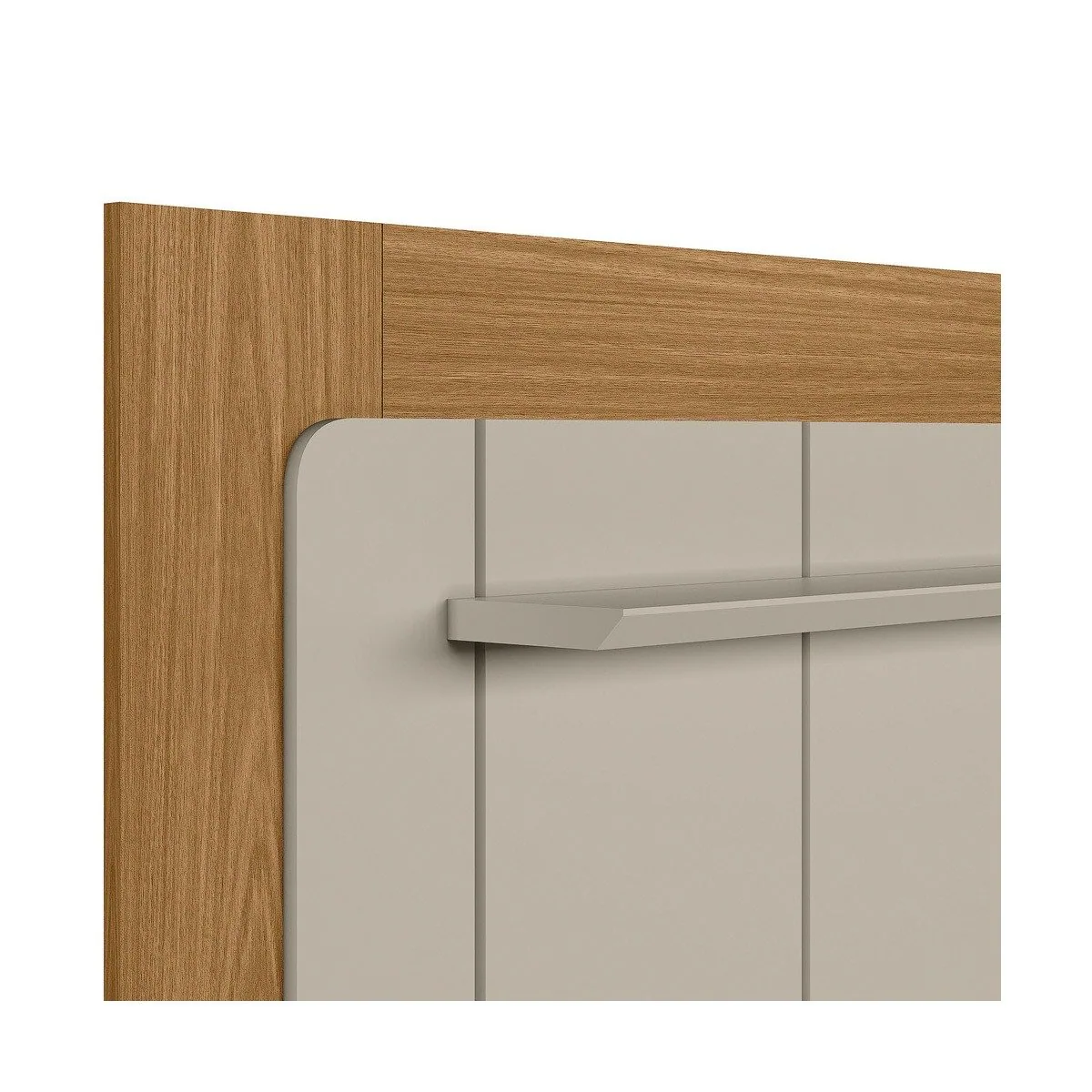 Painel Home até 65″ Lugano Nature/Off White – LINEA BRASIL