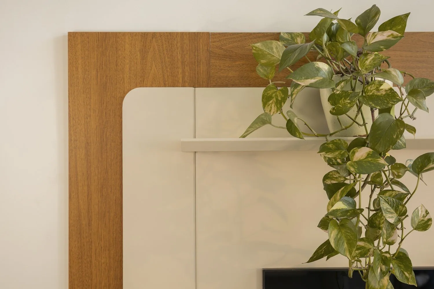 Painel Home até 65″ Lugano Nature/Off White – LINEA BRASIL