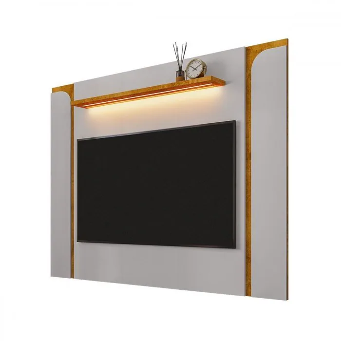 Painel até 75″ Maresias Off White/Naturale – BECHARA