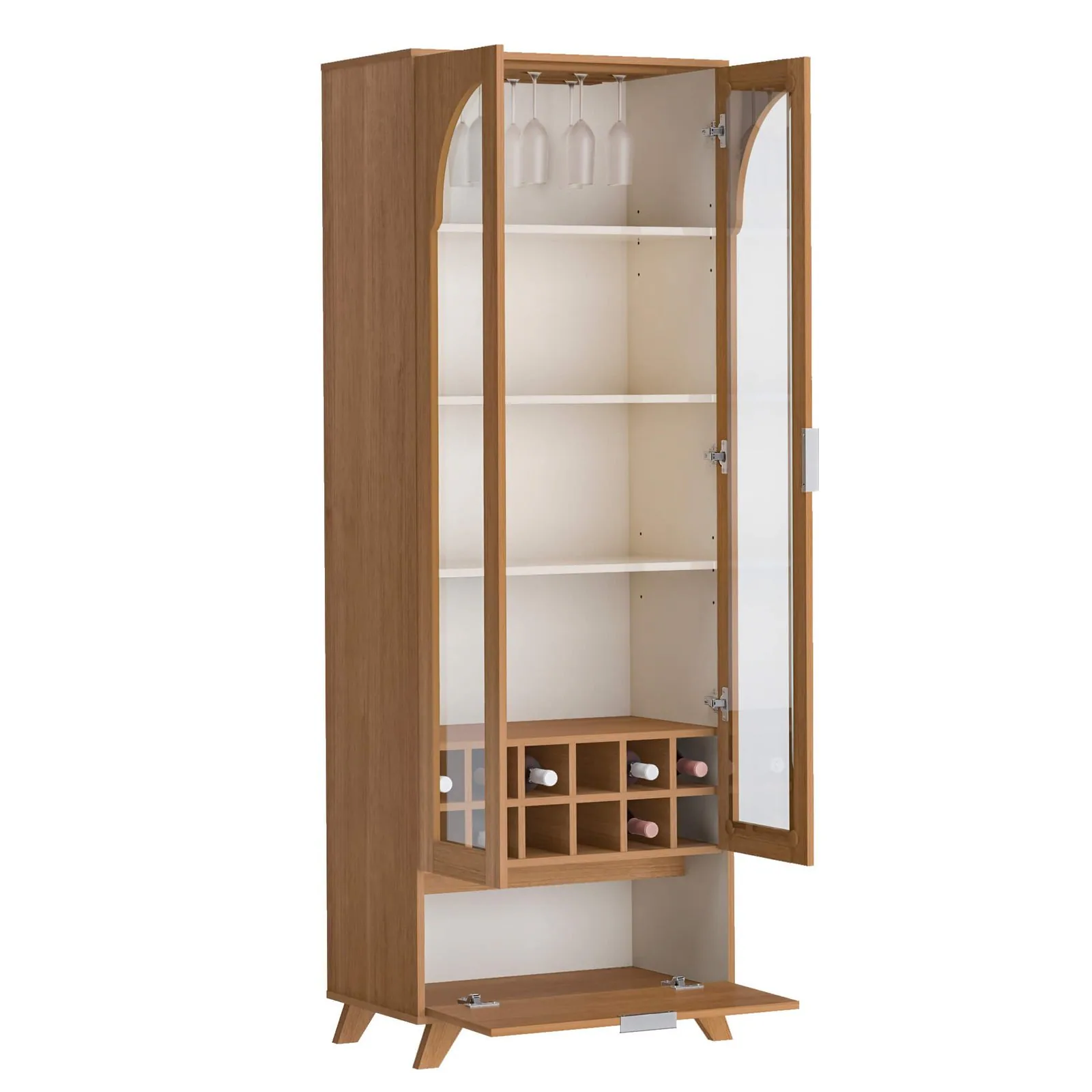 Cristaleira Murano Cinamomo/Off White – ARTELY