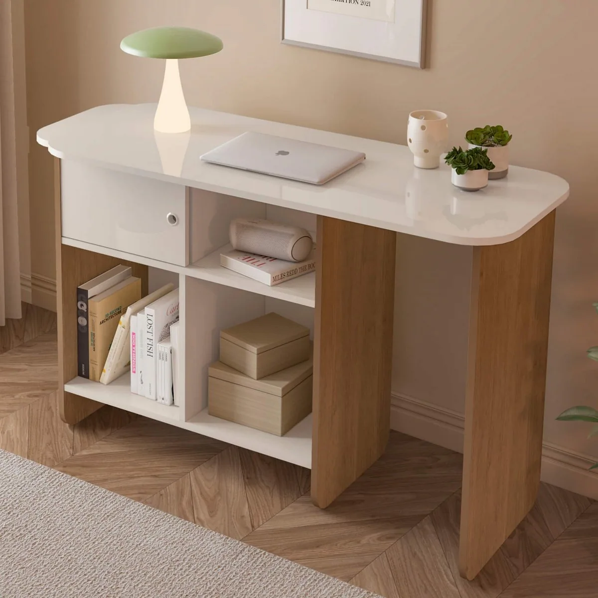 Escrivaninha Nomad Cinamomo/Off White – ARTELY