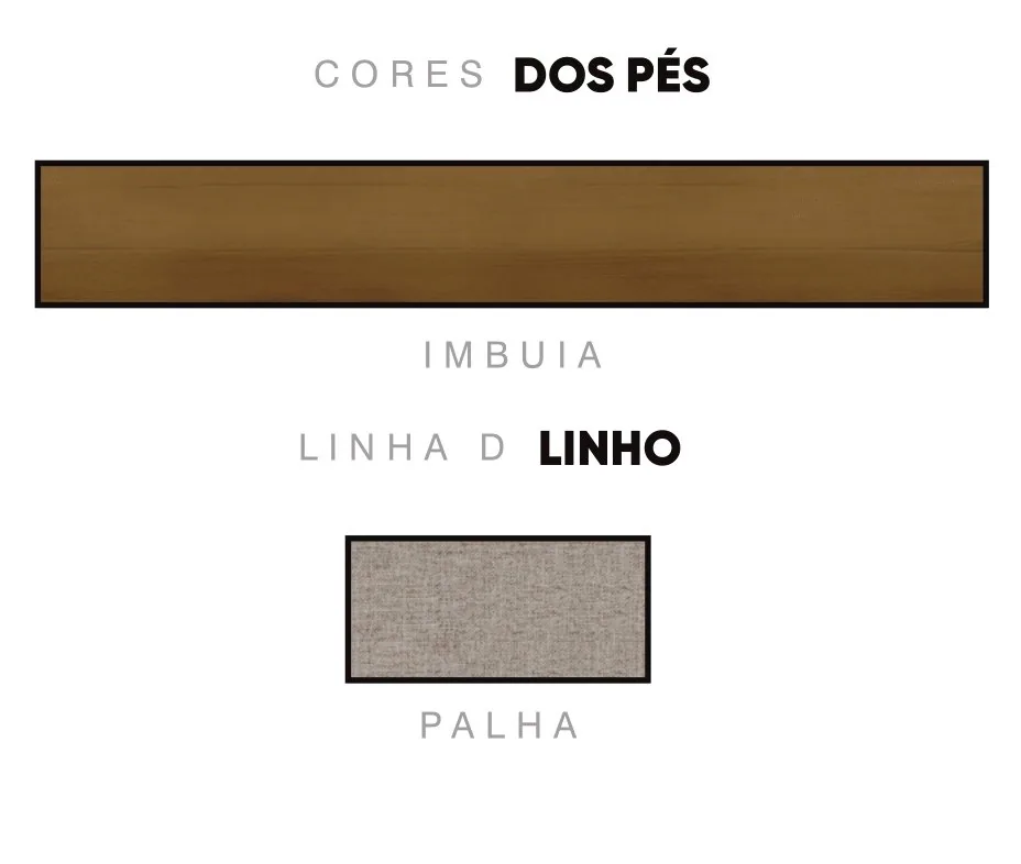 Kit 2 Cadeiras Pérola Imbuia/Linho Bege – DOBUÊ MOVELARIA