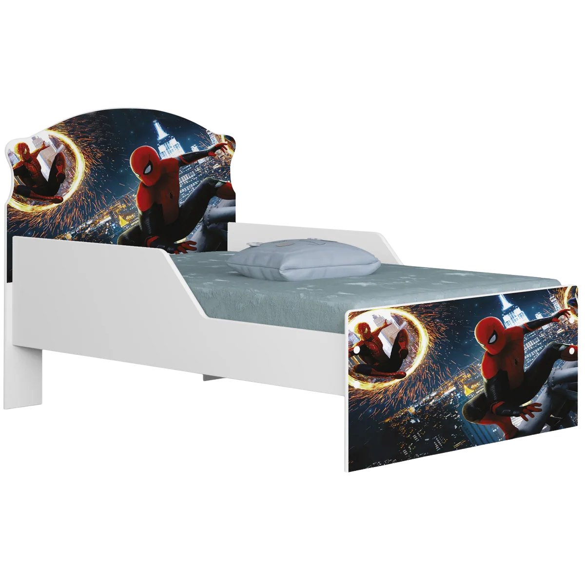 Mini Cama Juvenil Lívia (Menino) Homem-Aranha 14 – MADEC/VJ MÓVEIS