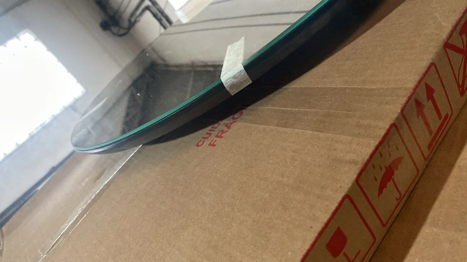 Prato Giratório 50 cm Espelhado/Preto – RJ DECOR