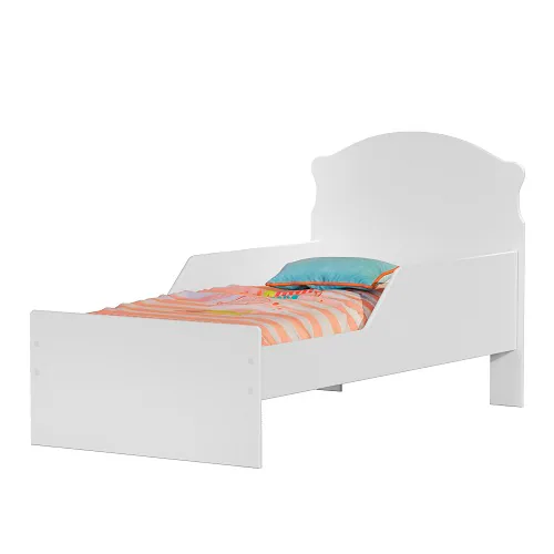 Mini Cama Juvenil Lívia Branco(Sem adesivo) – MADEC/VJ MÓVEIS