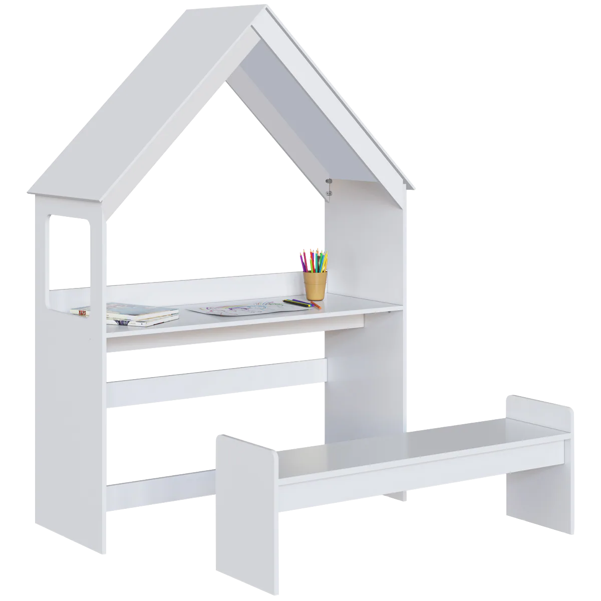 Kit Casinha Branco Brilho – PEROBA MÓVEIS
