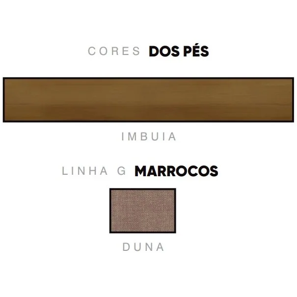 Kit 2 Cadeiras Safira Imbuia/Linho Marrom – DOBUÊ MOVELARIA
