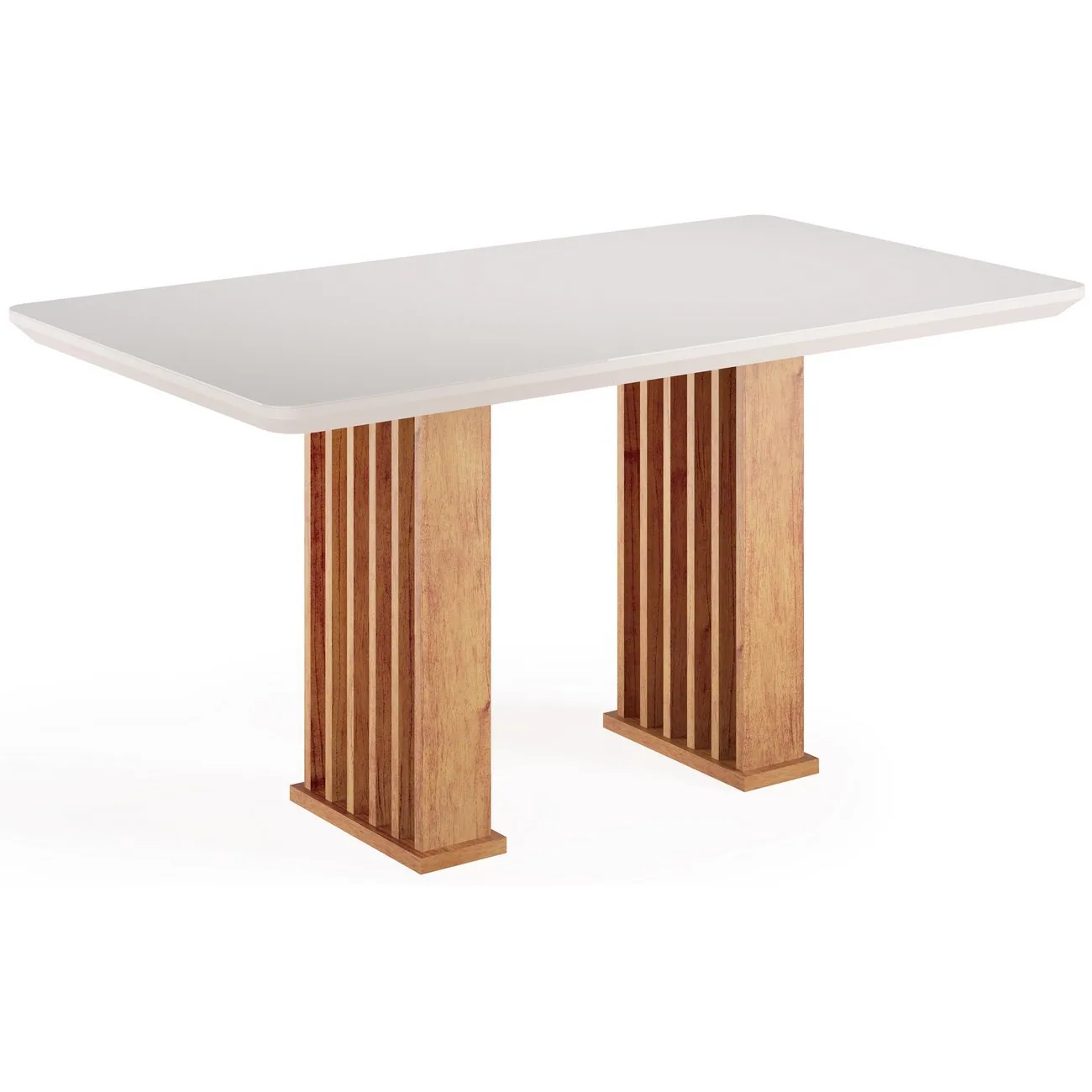 Mesa Mona/Munique 160 Mel/Blonde Off White – VIERO MÓVEIS