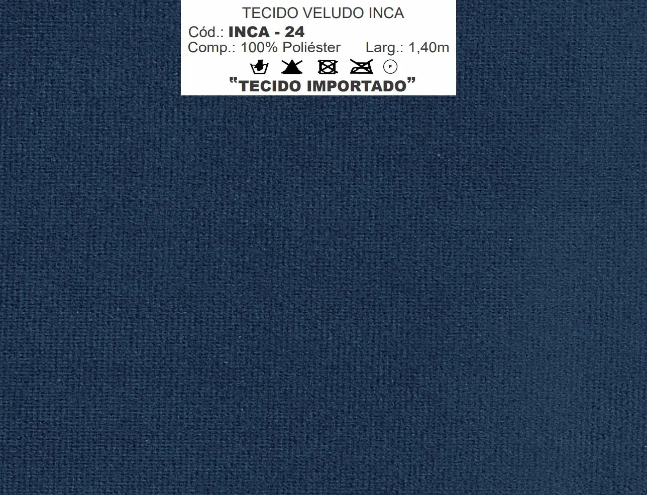 Cabeceira Queen Berlim Veludo Azul B024 – LARMÓVEIS/TREVO ESTOFADOS