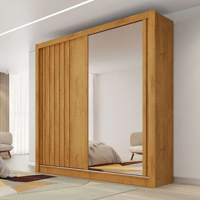 Guarda-Roupa 2 Portas Lugano 1,80 m Peroba – MÓVEIS EUROPA