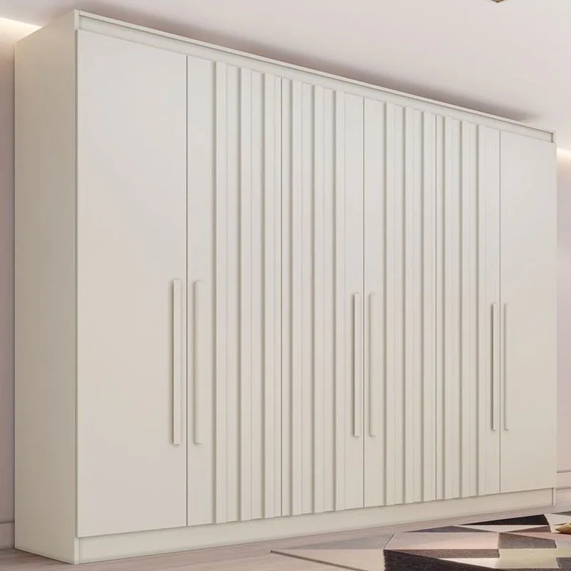 Guarda-Roupa 6 Portas Oxford 2,10 m Off White – MÓVEIS EUROPA