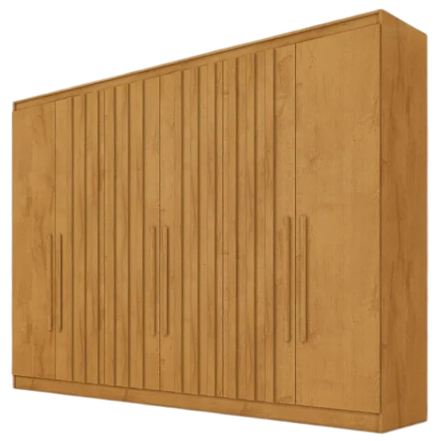 Guarda-Roupa 6 Portas Oxford 2,10 m Peroba – MÓVEIS EUROPA