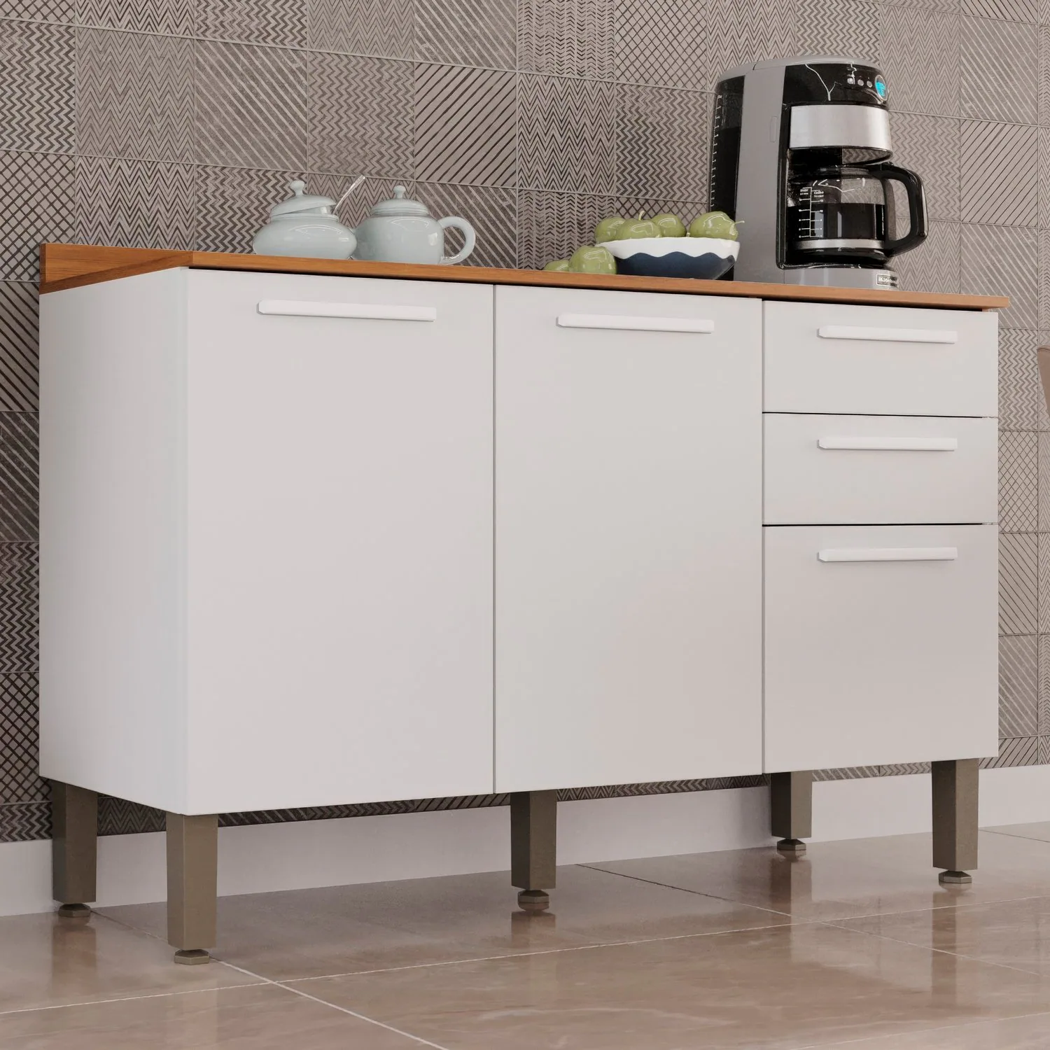 Balcao New Valencia Branco – SALLETO