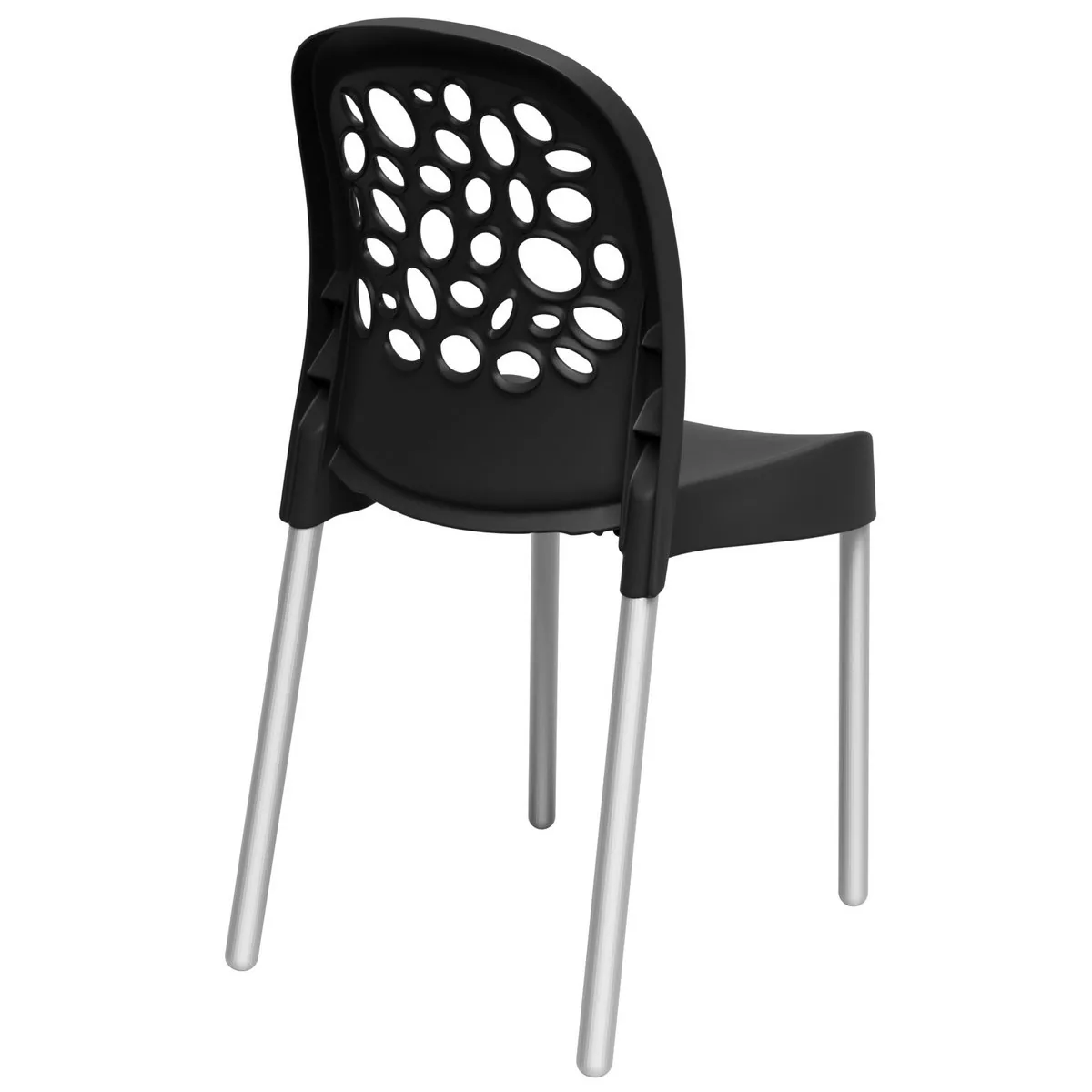 Cadeira Deluxe Preto – FORTE PLÁSTICO
