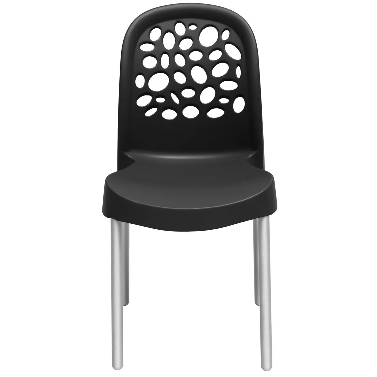 Cadeira Deluxe Preto – FORTE PLÁSTICO