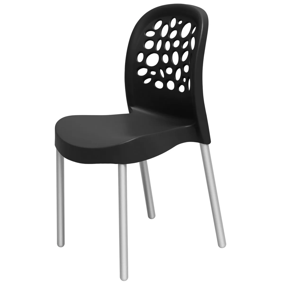 Cadeira Deluxe Preto – FORTE PLÁSTICO