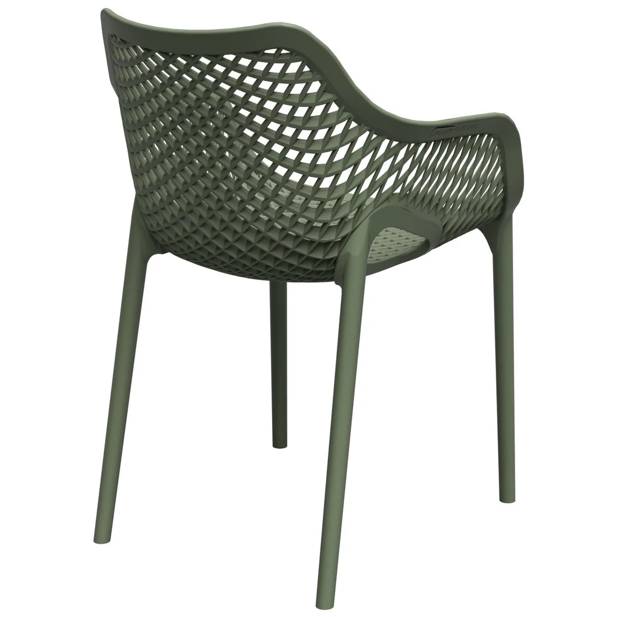 Poltrona Colméia Verde – FORTE PLÁSTICO