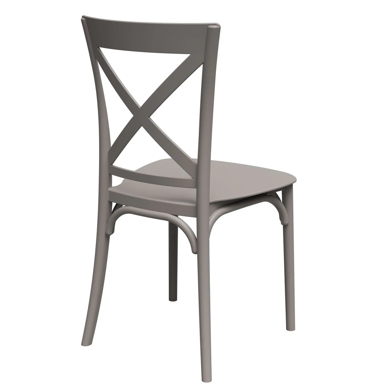 Cadeira Robust Cross Nude – FORTE PLÁSTICO