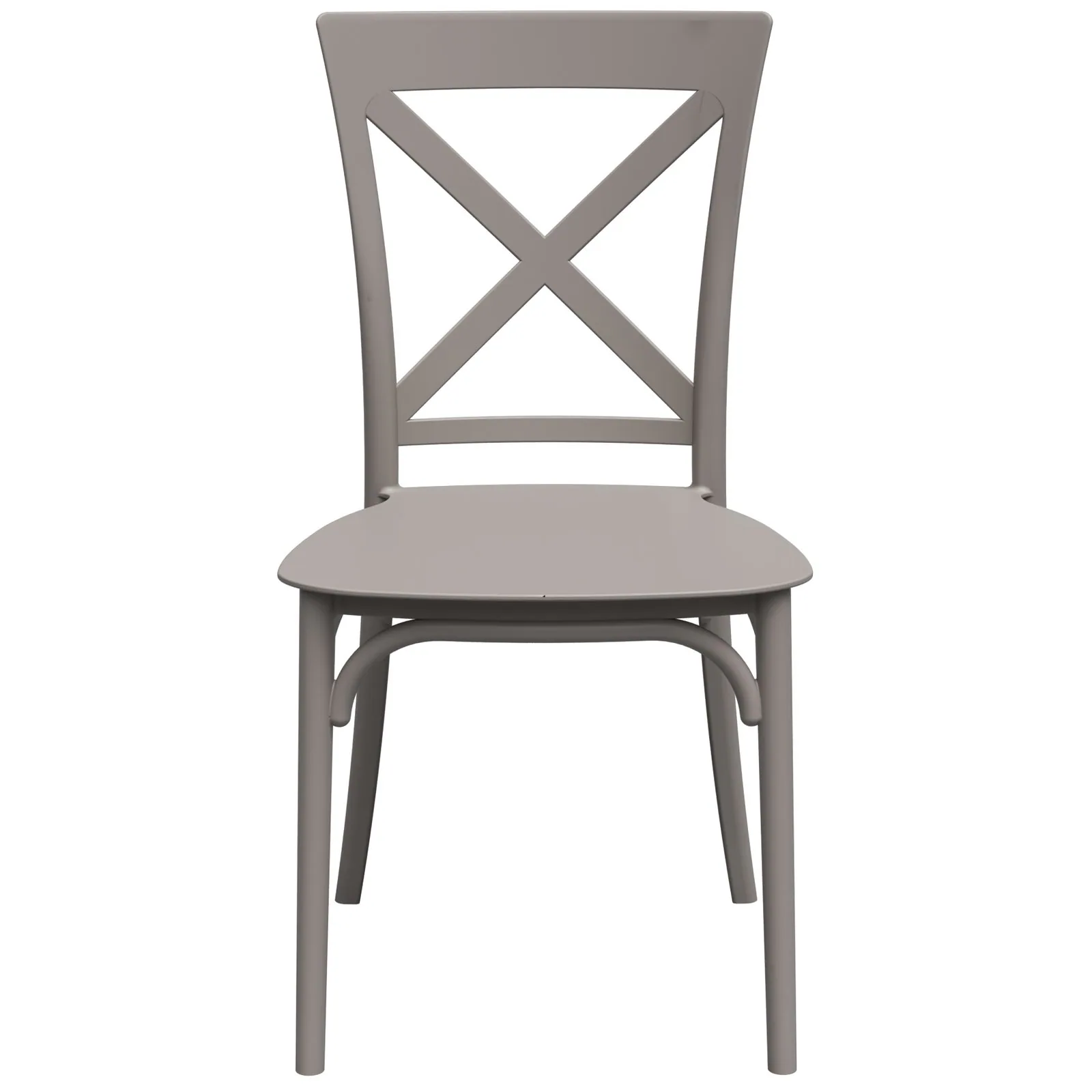 Cadeira Robust Cross Nude – FORTE PLÁSTICO