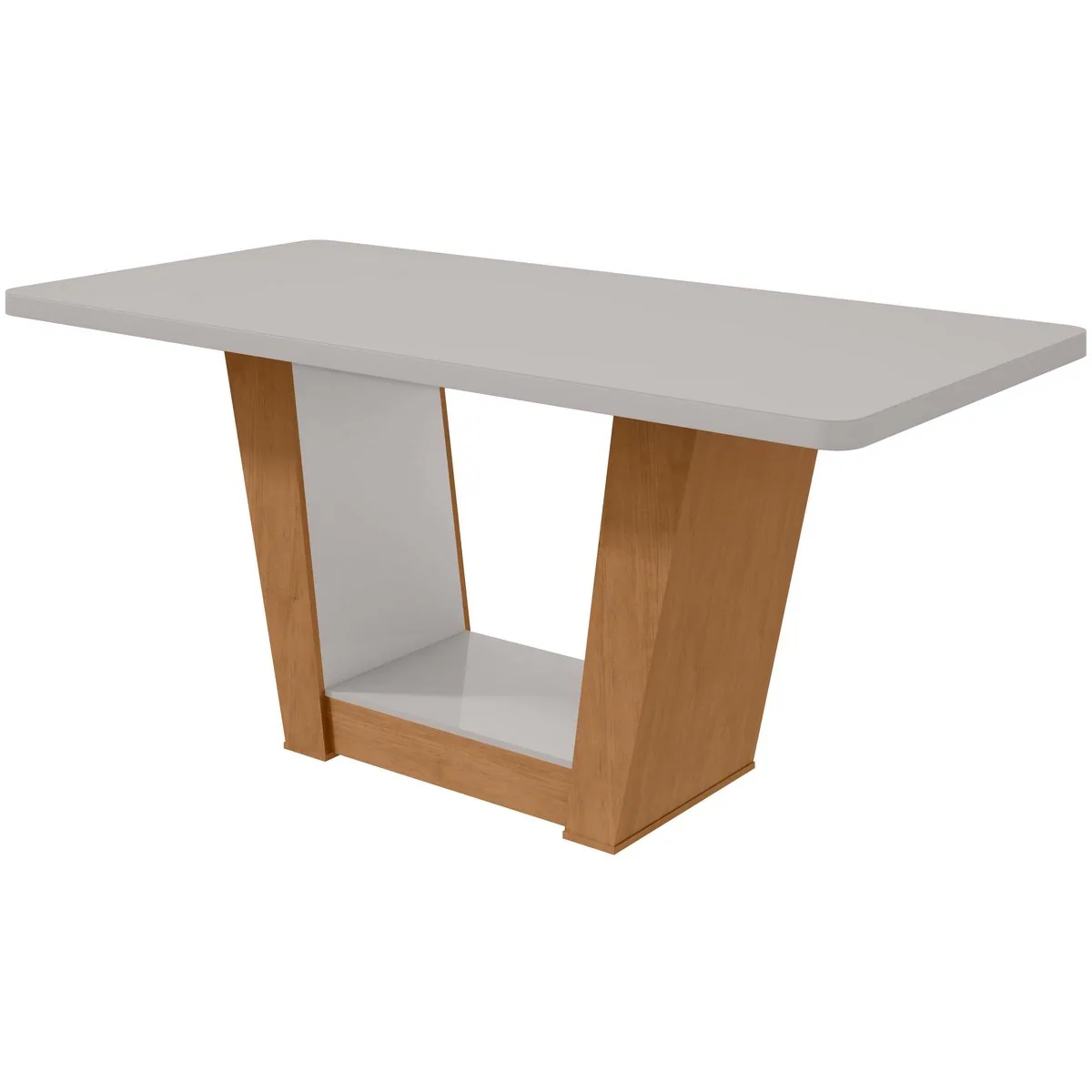 Mesa Apogeu (Tampo Maxi) 170 Amêndoa Clean/Off White – LOPAS