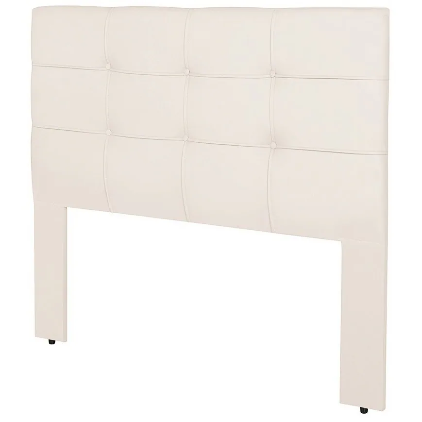 Cabeceira Casal Eslovênia Corino Branco – R.A ESTOFADOS