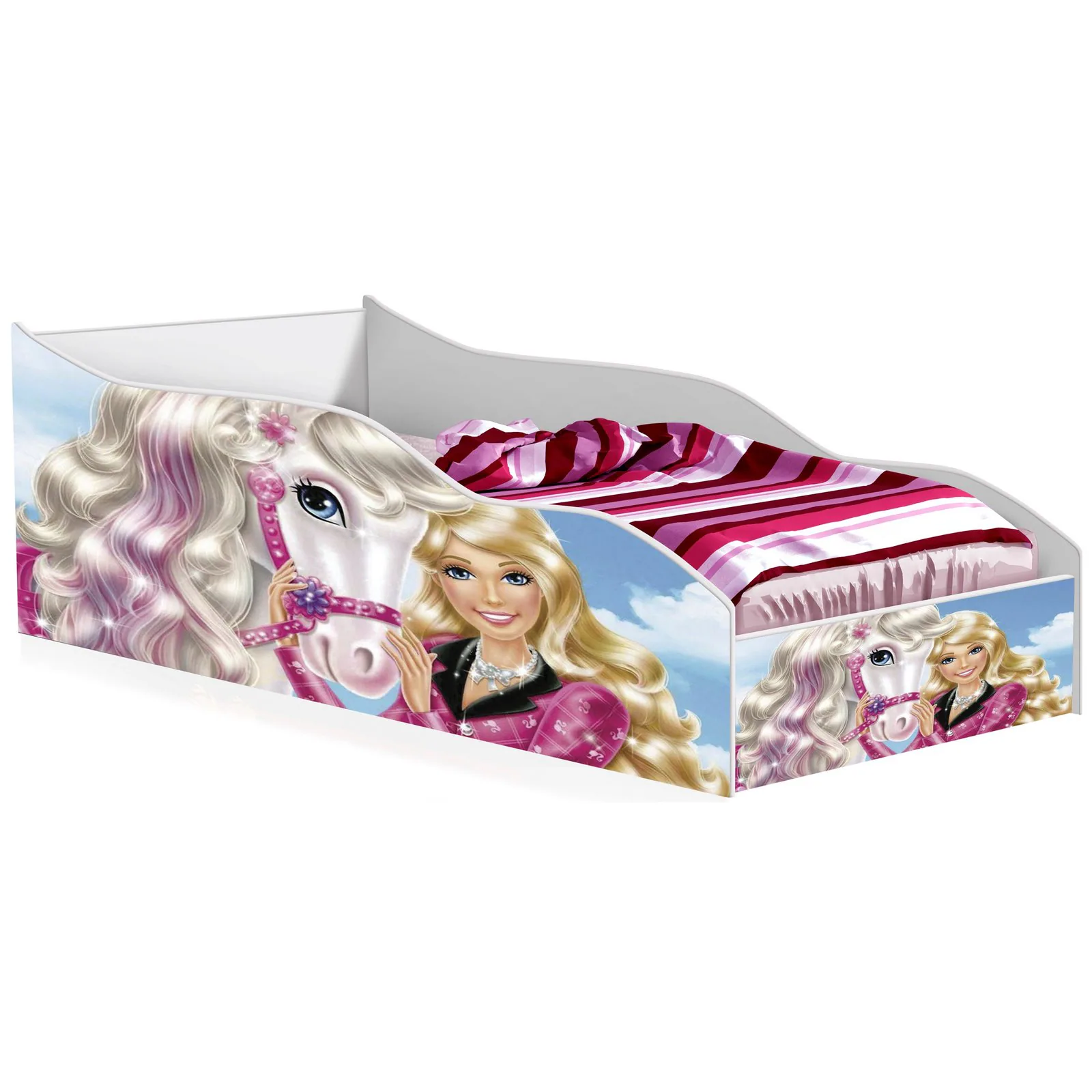 Cama Solteiro Carro Barbie Cód.500 – Gabrielli